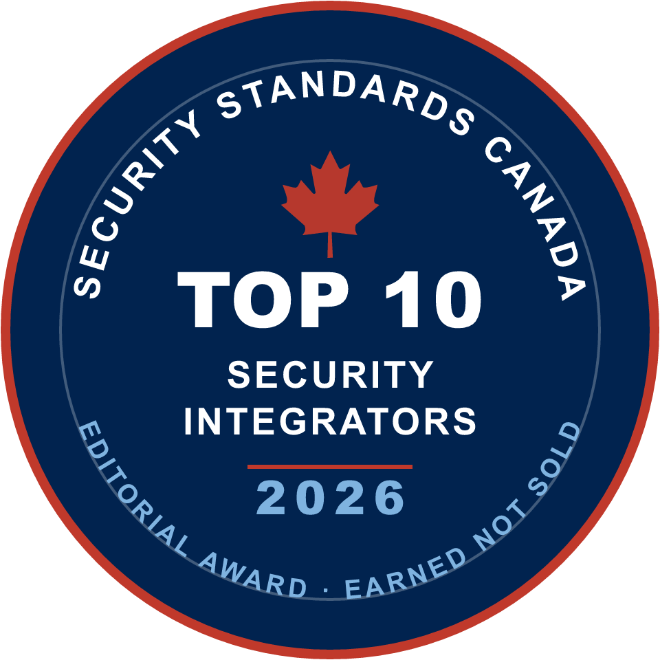 Top 10 Security Integrators of 2026 official award badge